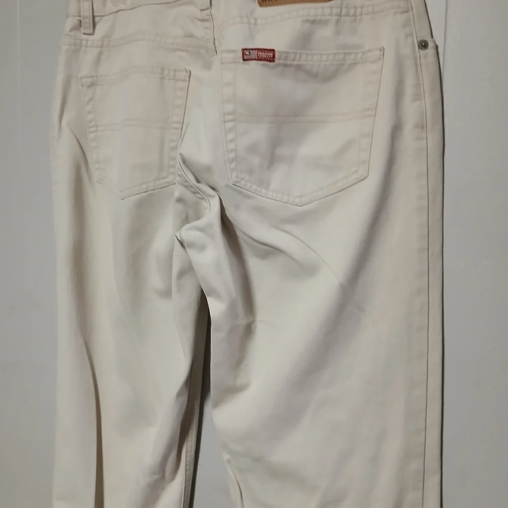 Ralph Lauren polo jean  company ladies off white jeans. Size 6 - Picture 4 of 12